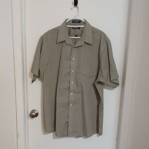 Puritan Green Casual Button Down Shirt